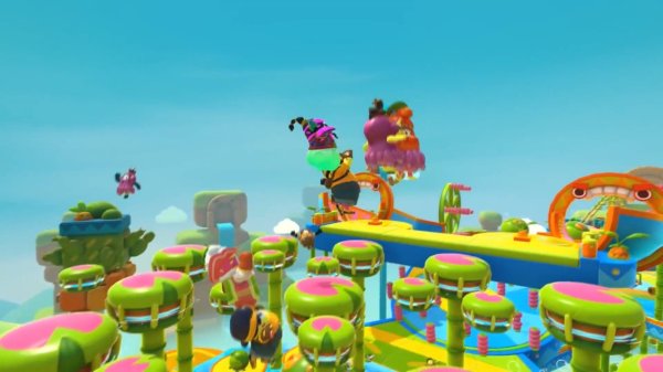 糖豆人怎么抓握空中秋千