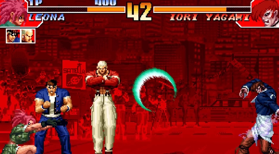 拳皇97火神怎么连招