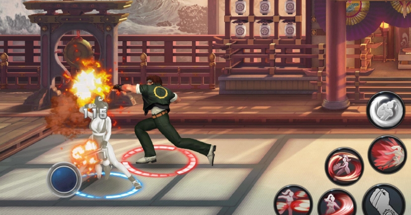 拳皇97火神怎么连招