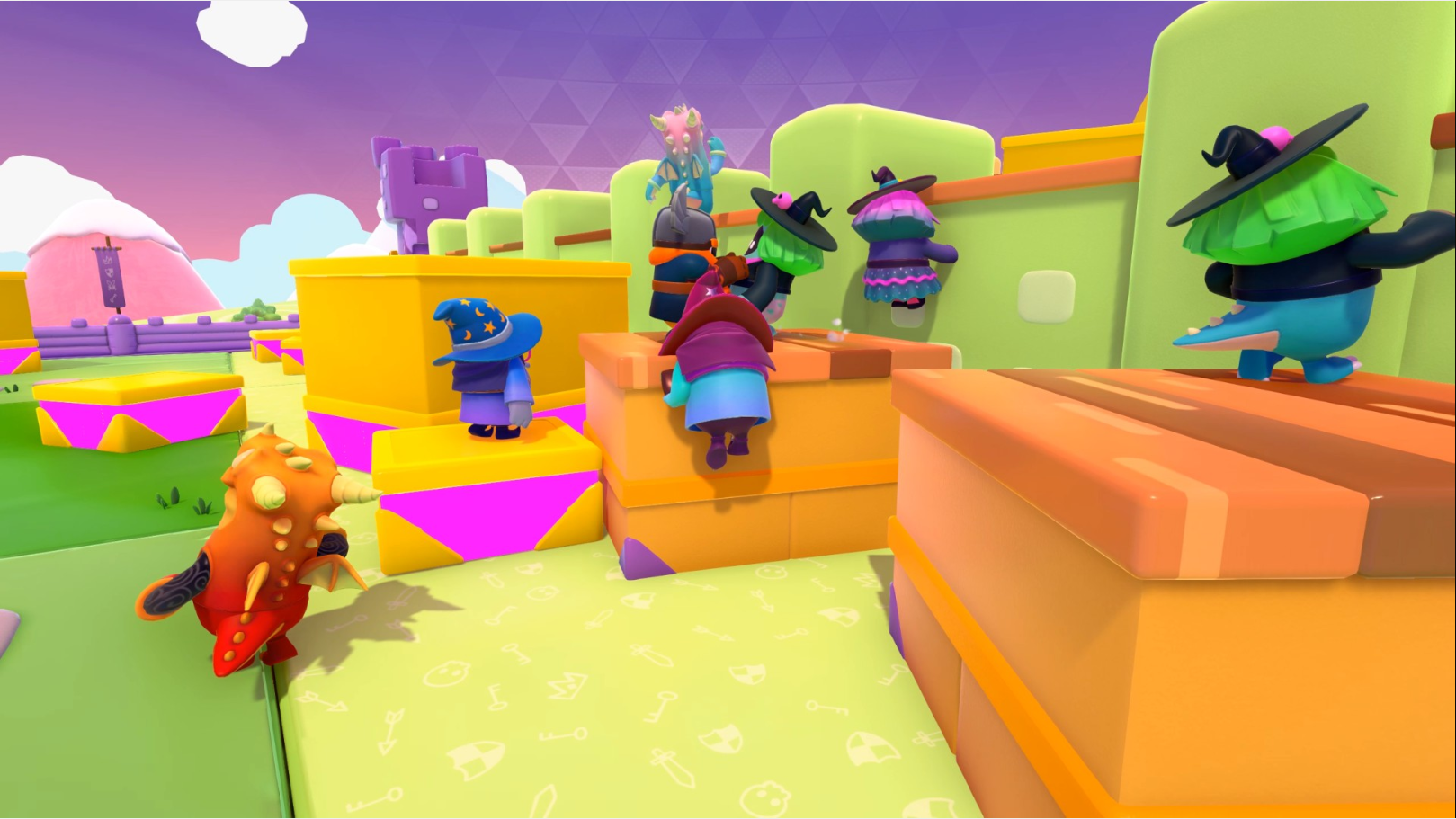 糖豆人怎么抓爬上去的虫子