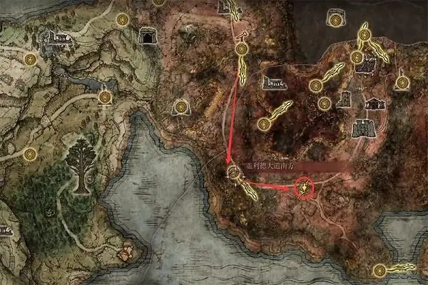 艾尔登法环盖利德地图怎么玩