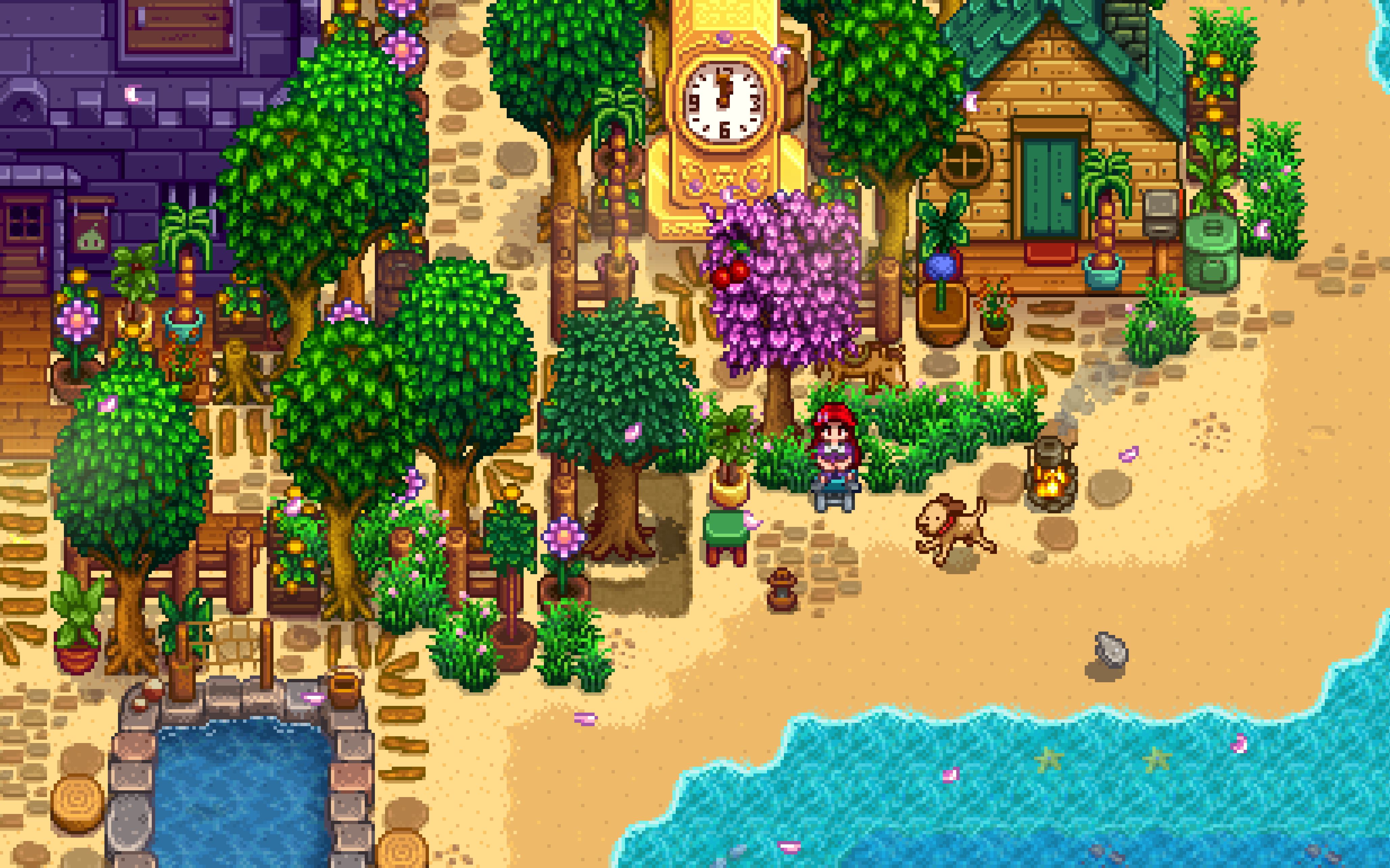 星露谷物语海滩左边的路怎么开