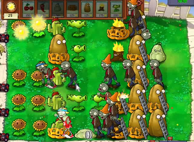 植物大战僵尸梯子僵尸怎么打 植物大战僵尸梯子僵尸怎么打