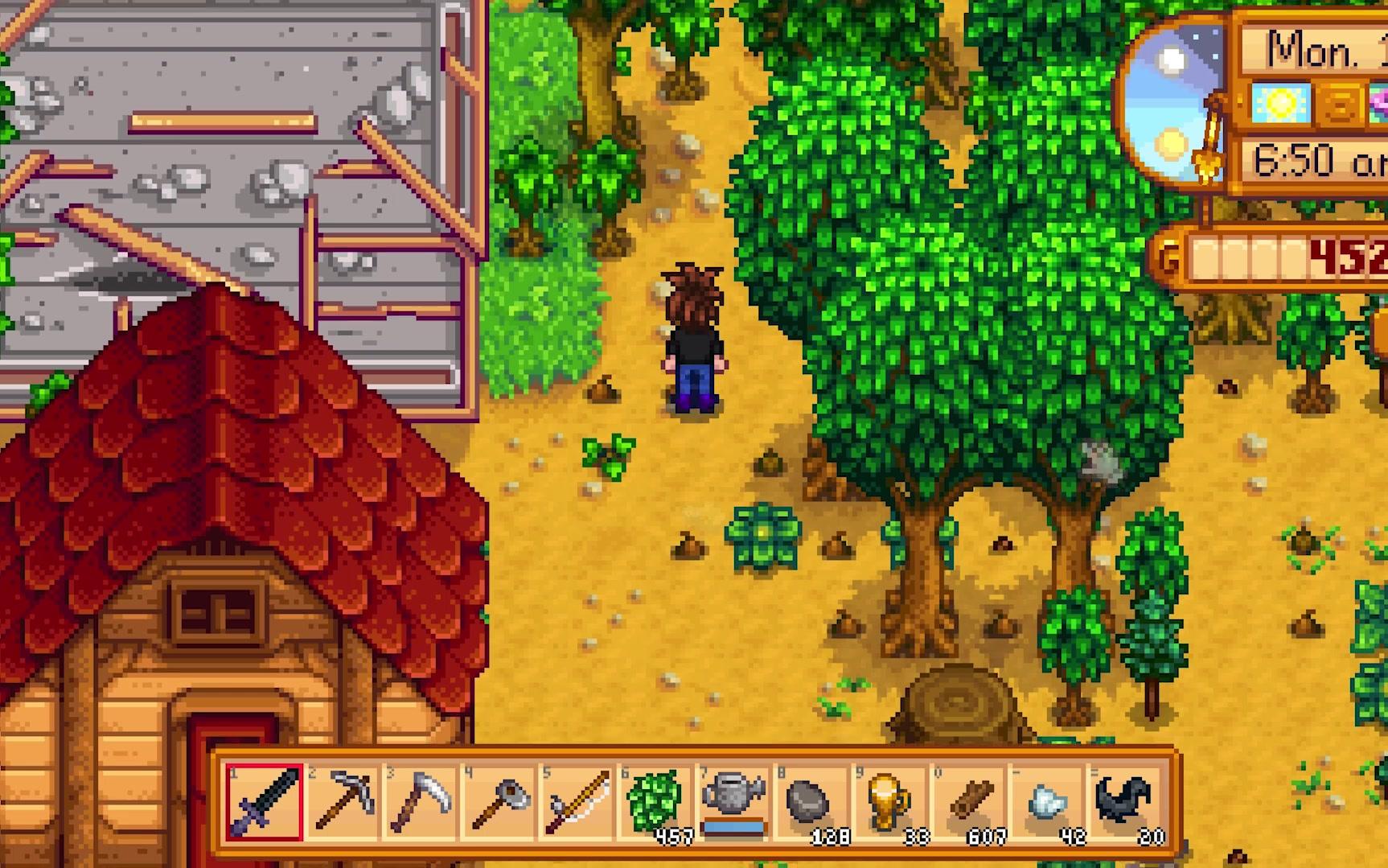 星露谷物语湖边的山洞在哪里