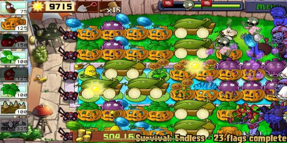 植物大战僵尸无尽开局怎么打的