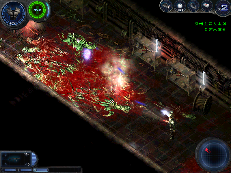 孤胆枪手2如何调锁血