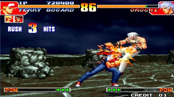 拳皇97特瑞怎么目押轻拳