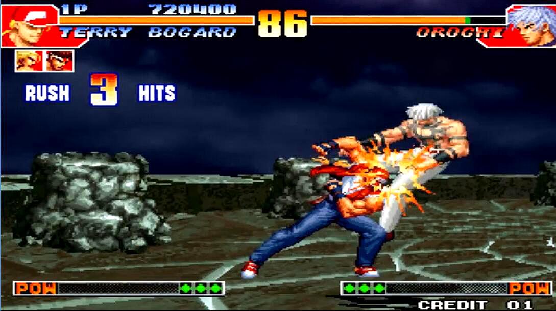 拳皇97特瑞怎么目押轻拳