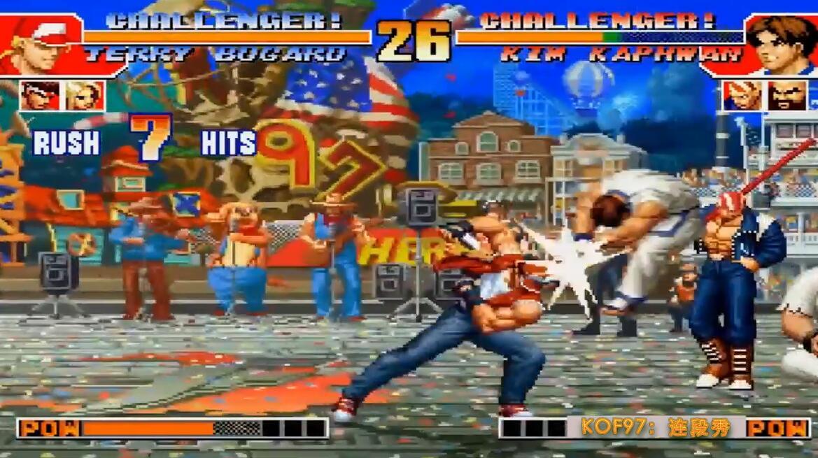 拳皇97特瑞怎么目押轻拳