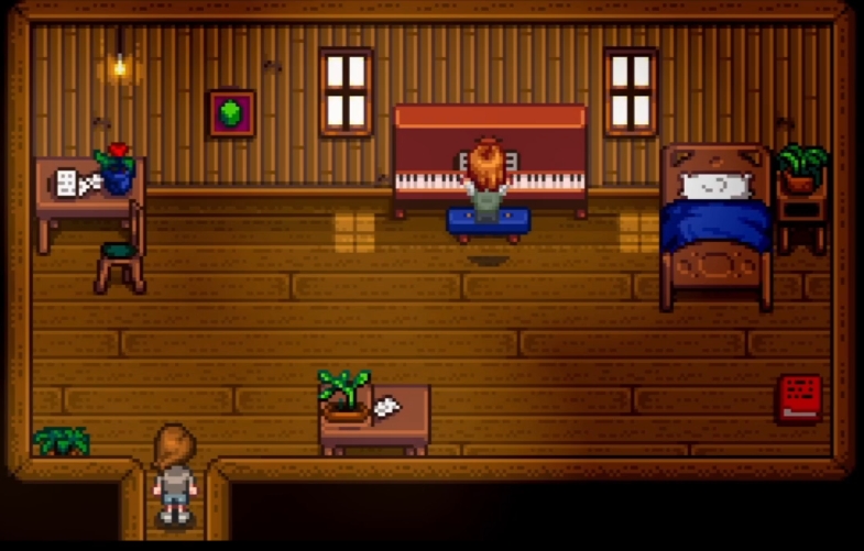 星露谷物语艾利欧特的家在哪里