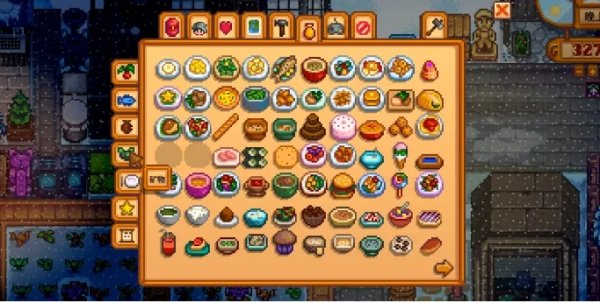 星露谷物语怎么烹饪