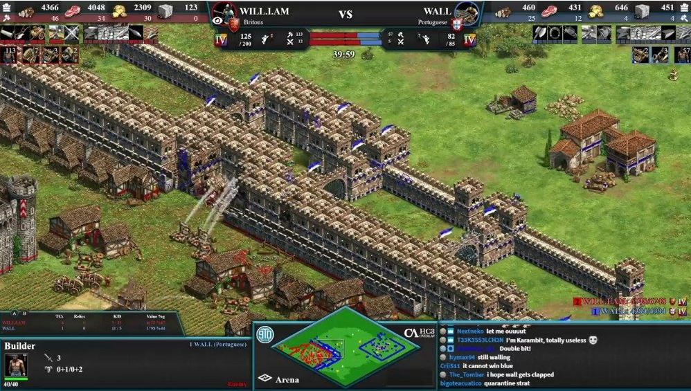 帝国时代2怎么拆除城墙