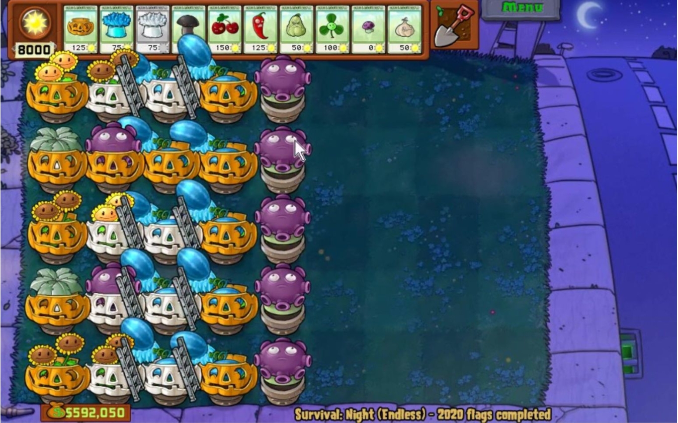 植物大战僵尸原版黑夜无尽怎么过 植物大战僵尸原版黑夜无尽怎么过