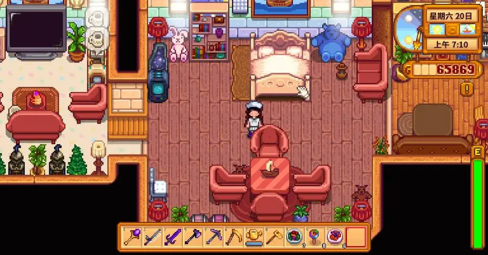 星露谷物语房间怎么布置