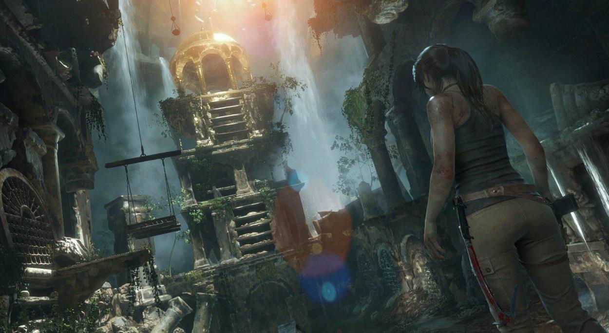 古墓丽影灭顶洪流怎么过