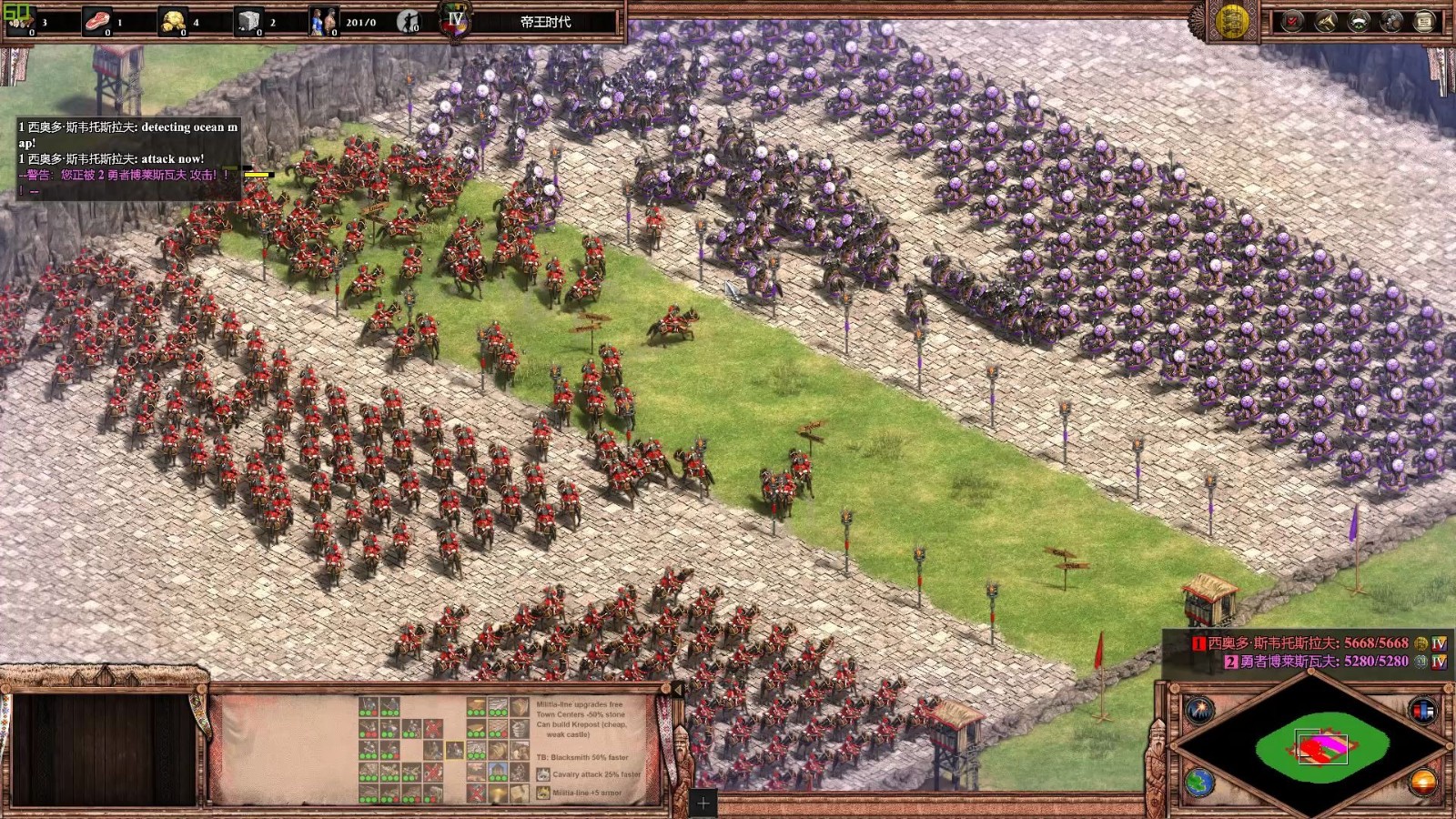 帝国时代2骑兵厉害的有什么国家