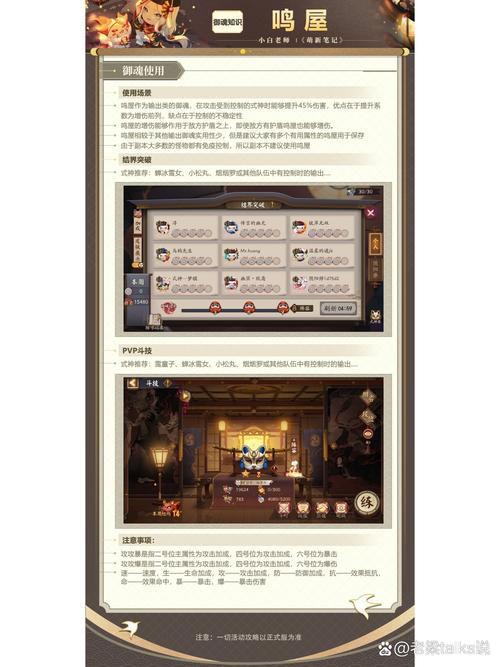 鸣屋式神搭配与御魂获取全解_鸣屋实战技巧与阵容推荐