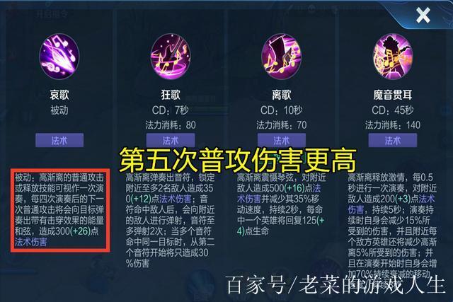 高渐离王者荣耀最全游戏攻略解说_高渐离王者荣耀最新游戏技巧通关