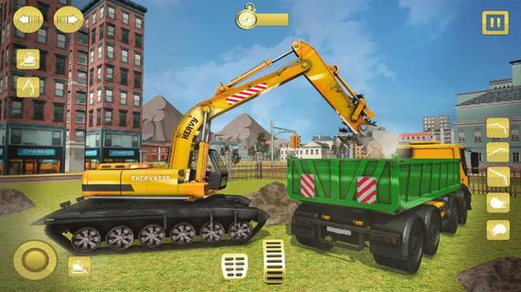 驾驶挖掘机最全游戏攻略解说_驾驶挖掘机最新游戏技巧通关