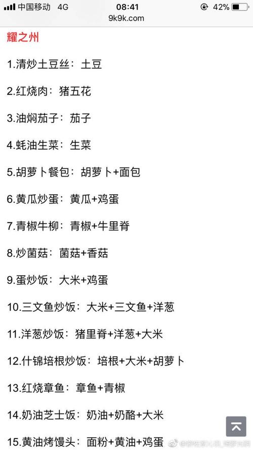 食之契约菜谱最全游戏攻略解说_食之契约菜谱最新游戏技巧通关