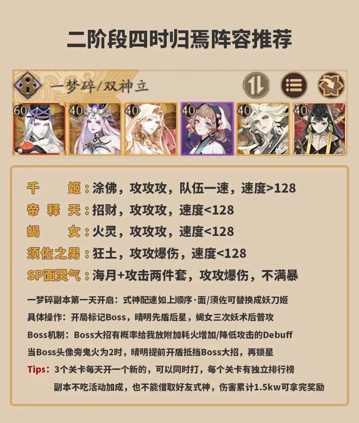 阴阳师图鉴最全式神资料查询_阴阳师图鉴最新阵容搭配解析