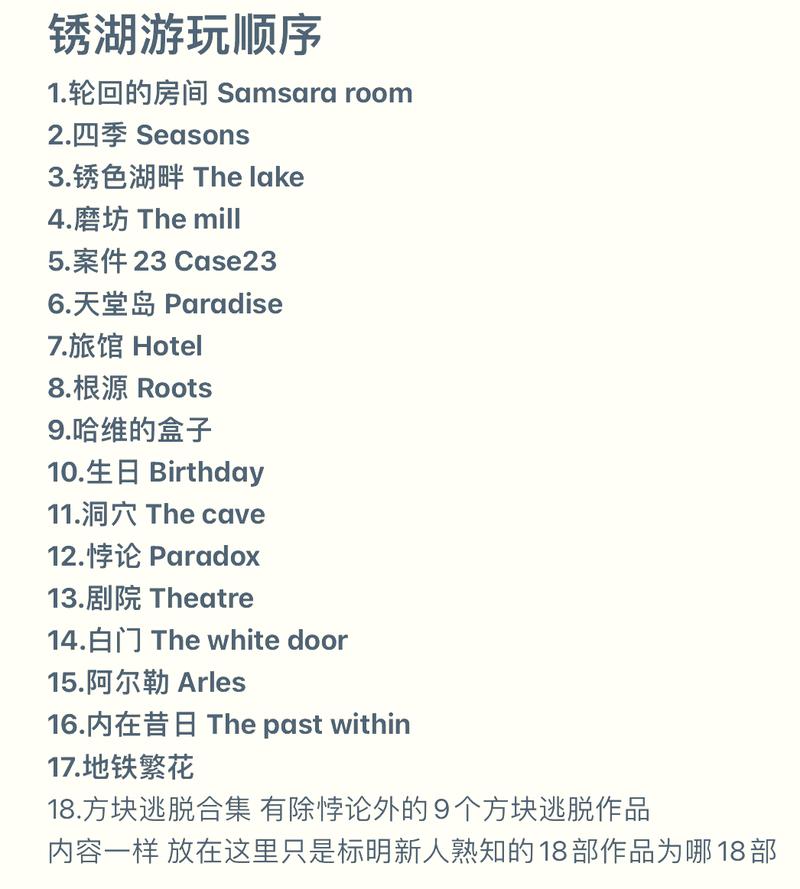 锈湖官网最全游戏攻略解析_锈湖官网最新游戏技巧通关