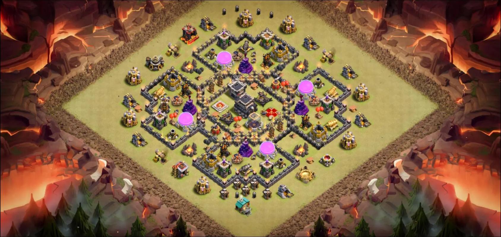 部落冲突九本阵型最佳布局攻略_九本防御技巧与进攻策略