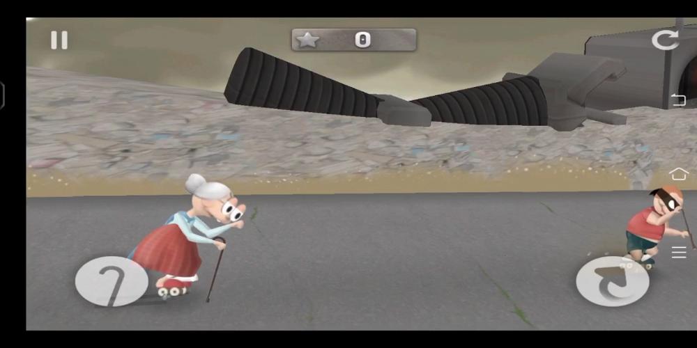 跑酷老奶奶最全游戏攻略解说_跑酷老奶奶最新游戏技巧通关