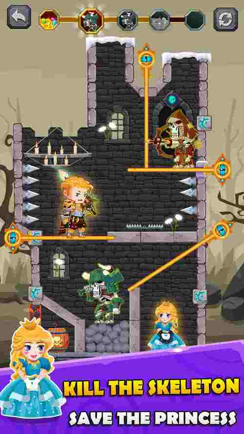 营救公主最全游戏攻略解说_营救公主最新游戏技巧通关