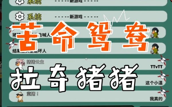 苦命鸳鸯最全游戏攻略解说_苦命鸳鸯最新游戏技巧通关