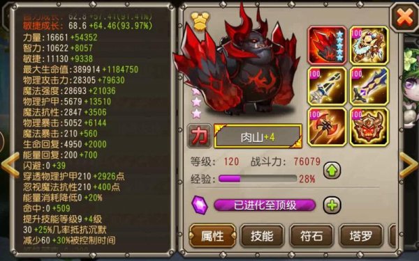 肉山大魔王最强阵容搭配及技能解析