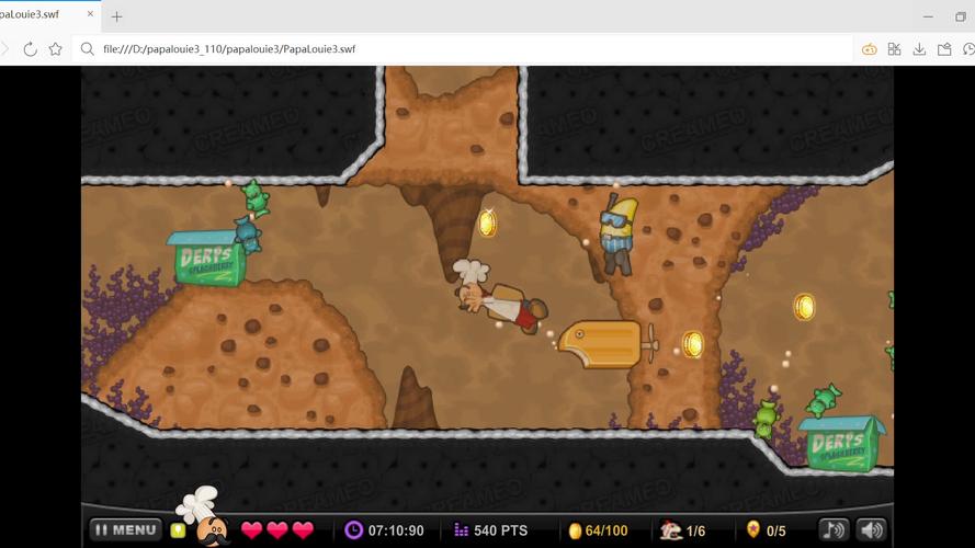 老爹圣代历险记最全游戏攻略解说_老爹圣代历险记最新游戏技巧通关