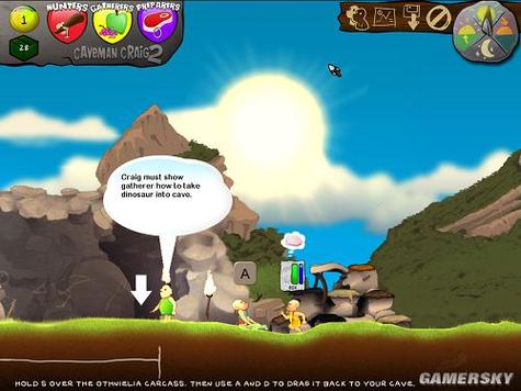 穴居人最全游戏攻略解说_穴居人最新游戏技巧通关