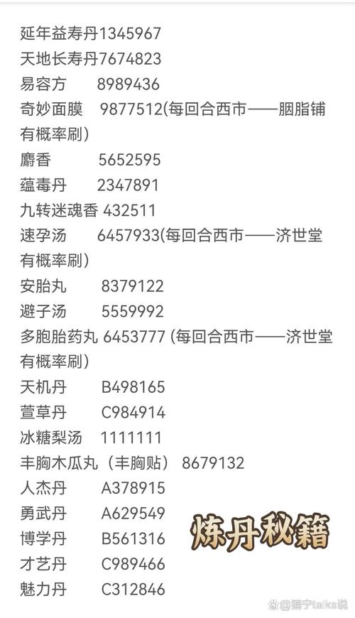 皇帝成长计划丹药全解_皇帝成长计划丹药获取与使用技巧