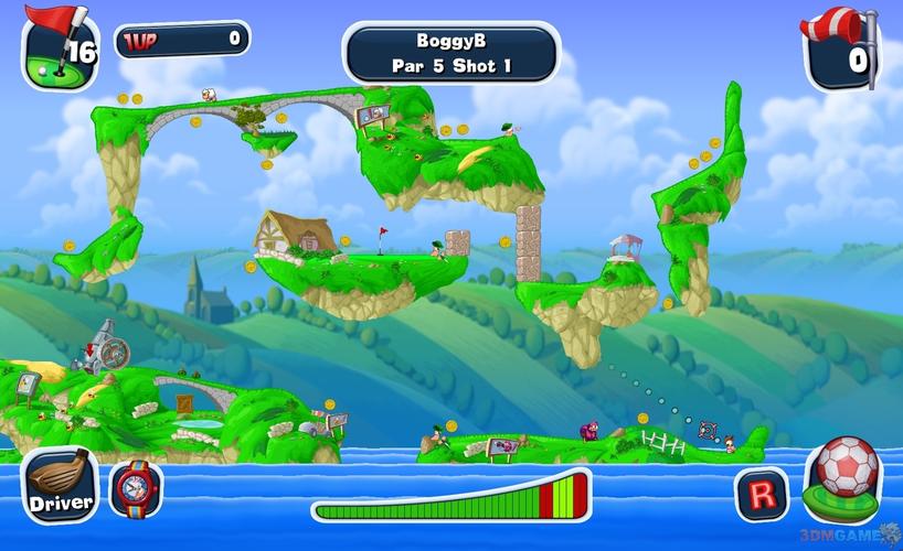 疯狂高尔夫最全游戏攻略解说_疯狂高尔夫最新游戏技巧通关