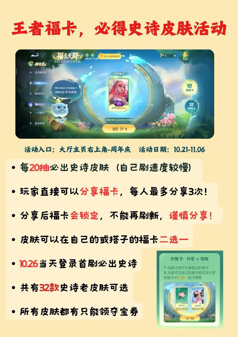 王者荣耀周年庆最全活动攻略解说_王者荣耀周年庆最新福利获取技巧