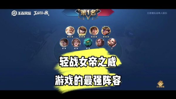 王者自走棋最全游戏攻略解说_王者自走棋最新游戏技巧通关