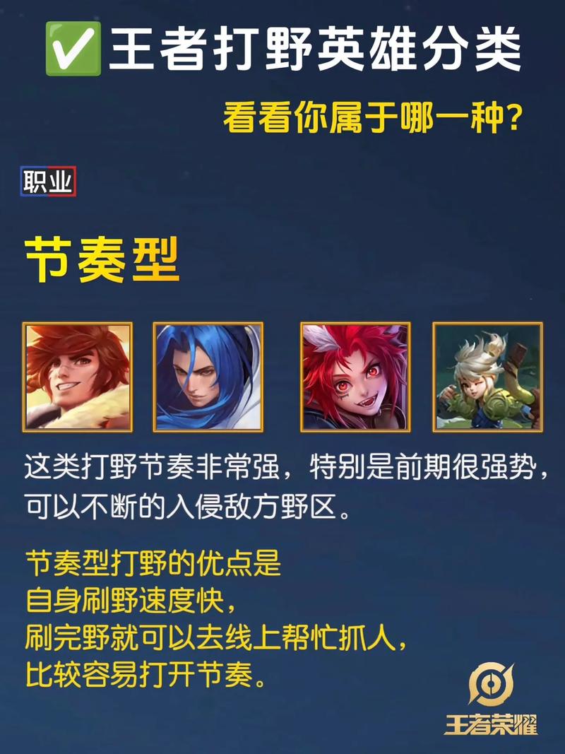 王者打野英雄最全游戏攻略解说_王者打野英雄最新游戏技巧通关