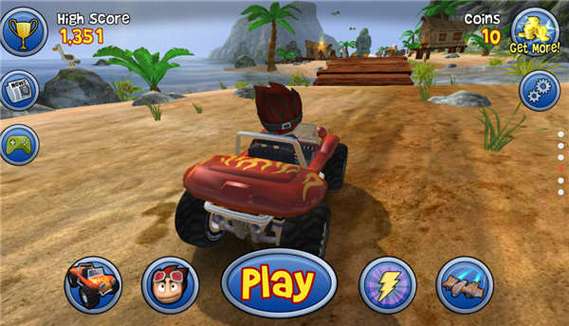 沙滩赛车最全游戏攻略解说_沙滩赛车最新游戏技巧通关