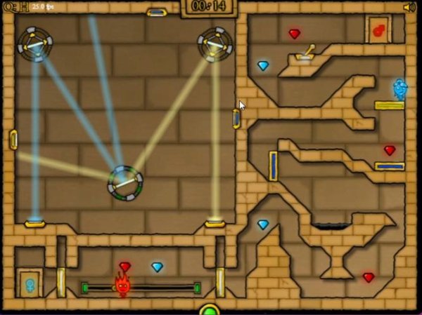 森林冰火人中文版双人配合通关技巧全解析