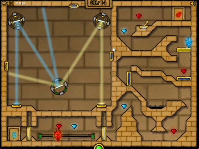 森林冰火人中文版双人配合通关技巧全解析