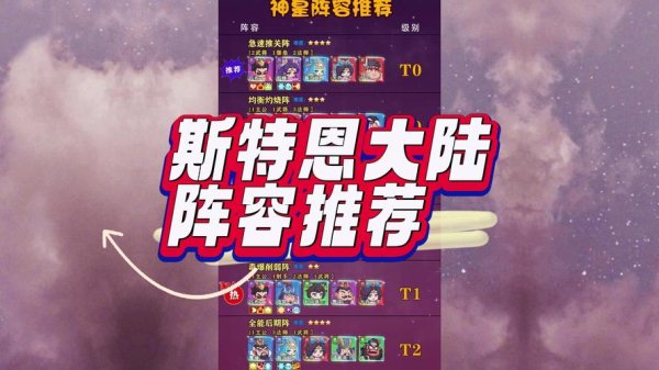 斯特恩大陆新手入门攻略及阵容搭配技巧_斯特恩大陆最新活动参与方法