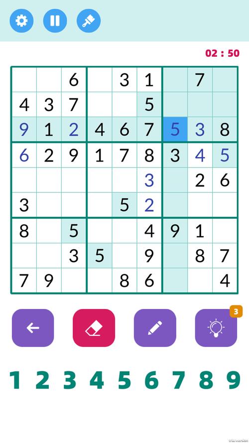 数字拼图最全游戏攻略解说_数字拼图最新游戏技巧通关
