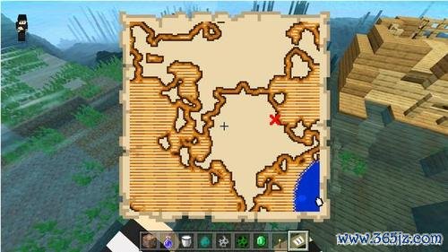 我的世界藏宝图最全游戏攻略解说_我的世界藏宝图最新游戏技巧通关