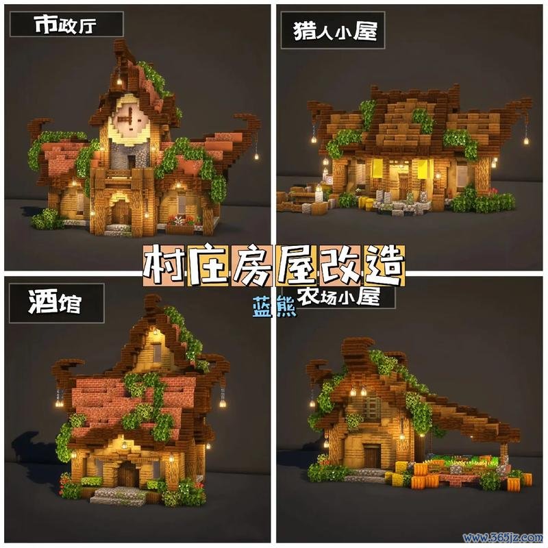 我的世界村庄全攻略解说_我的世界村庄最新技巧通关