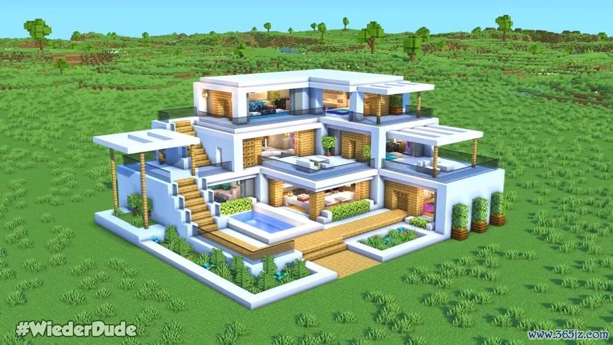 我的世界别墅教程最全建造攻略_我的世界别墅最新设计技巧