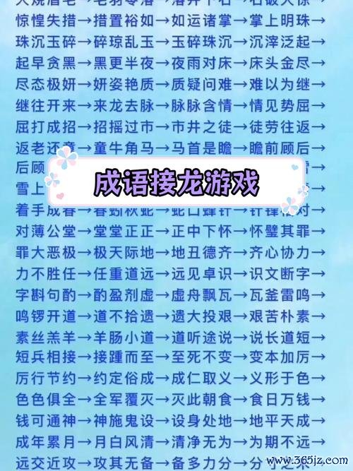 成语接龙小游戏最全游戏攻略解说_成语接龙小游戏最新游戏技巧通关