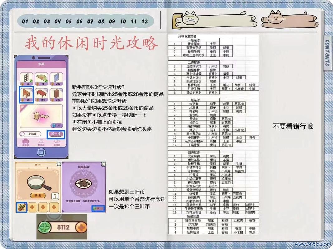 悠闲时光最全游戏攻略解说_悠闲时光最新游戏技巧通关