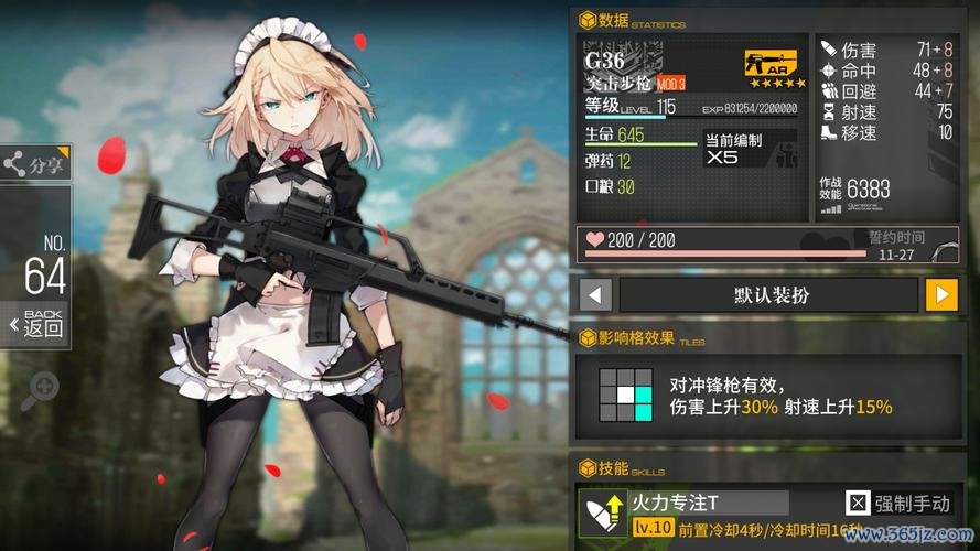 少女前线g36游戏攻略详解_少女前线g36最新技巧与通关秘籍
