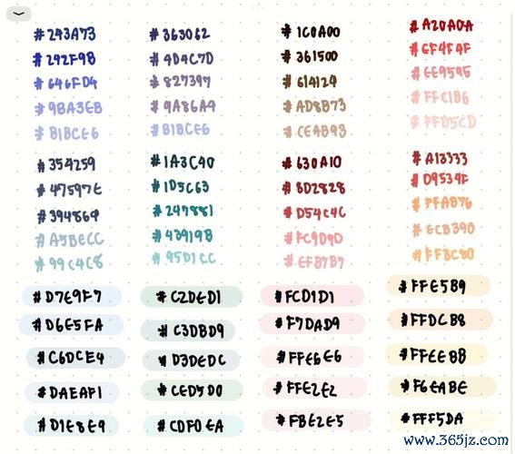 字体颜色代码全攻略_字体颜色代码通关技巧